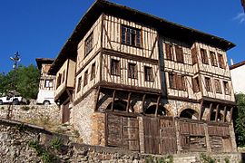 Casa otomana tradicional en Safranbolu