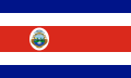 Bandera de República de Costa Rica (21 de octubre de 1964-5 de mayo de 1998)