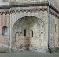 Trompe am Außenbau der St. Ulrichskapelle, Kaiserpfalz Goslar, 13. Jahrhundert