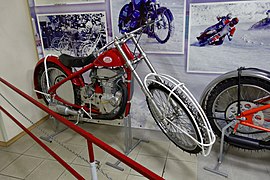 Una Jawa d'ice speedway