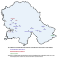 Naselja u Vojvodini sa slovačkom, rusinskom i češkom apsolutnom i relativnom većinom 2002. godine