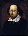 威廉·莎士比亞，常被稱為英格蘭國家詩人[16]