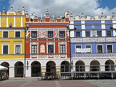 Façades de style Renaissance.