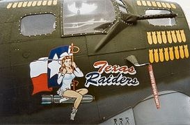 Nose art su un B-17