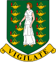 Coat of arms of the British Virgin Islands (British overseas territory)