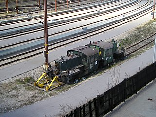 Köf 258 and 277 at Østerport.