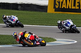 Dani Pedrosa, Ben Spies and Jorge Lorenzo 2012 Indianapolis.jpg