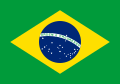 Bandiera della Repubblica Federale del Brasile, con 27 stelle