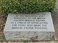 Flint River Hospital flagpole marker