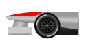 Grafik für den Einsatz der Eitelkeits-Blende (rotes Bauteil) auf einem 2013er Formel 1.