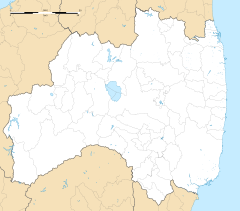 Nihonmatsu Station is located in Fukushima Prefecture