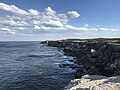 Cliff and Pacific Ocean view