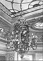 Louis XVI chandelier in the Ritz restaurant