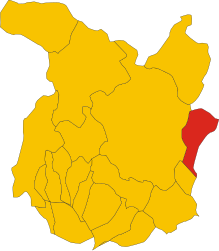 Montale – Mappa