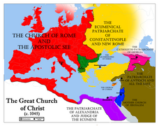 Map of the Great Church of Christ (Orthodox Catholic Church) circa 1045.png