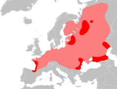 Mapa występowania