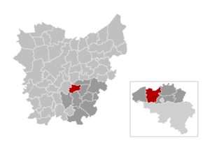 Sint-Lievens-Houtem în Provincia Flandra de Vest