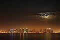 Der Mond über San Diego in Kalifornien, das war der fünfte Platz