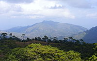 Noen 1428 (Hill 1428), the battlefield of Thai–Laotian Border War of 1988, view from Phu Soidao National Park, Chat Trakan, Phitsanulok.