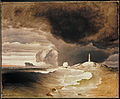 Peder Balke, Fyr på den norske kyst (1850-1860)