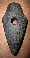 English: Rhombic ax from Taxinge, Södermanland. / Svenska: Rombisk yxa från Taxinge, Södermanland.