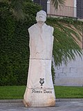 Estatua a Rubén Darío en el Paseo Marítimo de Palma de Mallorca