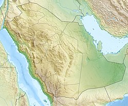 سد وادي بيش على خريطة المملكة العربية السعودية