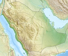 Desierto de ad-Dahna ubicada en Arabia Saudita