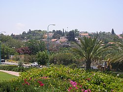 Celkový pohled na město Šlomi