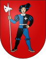 Landsknecht mit Hellebarde (Tafers FR)