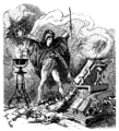 Illustration of The Sorcerer's Apprentice, Der Zauberlehrling