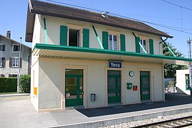 Bahnhof von Yens