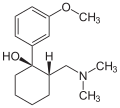 Deutsch: Struktur von (1R,2S)-Tramadol English: Structure of (1R,2S)-Tramadol