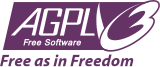 AGPLv3 logo