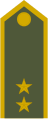 Podplukovník[15] (Slovak Ground Forces)