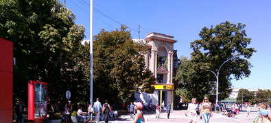 Plaza de la Libertad en Tighina