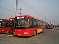 蚌埠公交106路最初使用的江淮HFC6100G型