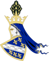 Escudo del reino de Bosnia bajo Tvrtko (1377-1391)