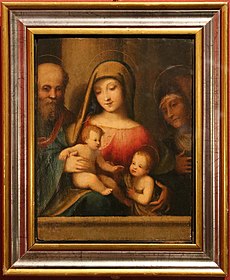 Correggio, Sacra Famiglia con i santi Elisabetta e Giovannino.