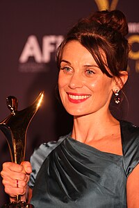 Диана Гленн с AACTA, на церемонии вручения премии в 2012 году