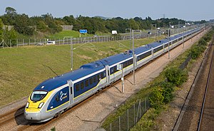 Eurostar 320 auf der High Speed 1