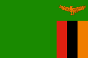 Zambia zászlaja