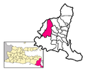 Le district de Glenmore dans le kabupaten de Banyuwangi