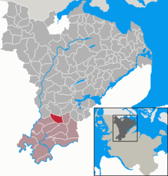 Groß Rheide – Mappa