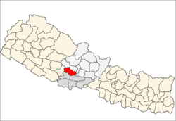 Location of Gulmi