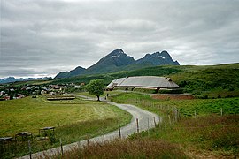 The Lofotr Viking Museum. Borg in Vestvågøy