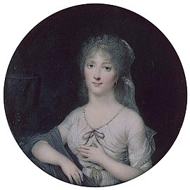 Portrait de Marie-Joséphine de Comarieu, marquise de Montalembert (1750-1832).