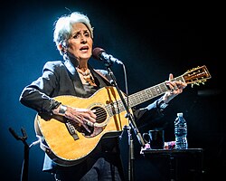 Joan Baez maaliskuussa 2016.