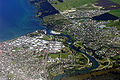 Image 45The Waikato River flowing out of Lake Taupō (from Geography of New Zealand)