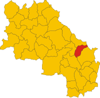 Locatie van Torrita di Siena in Siena (SI)